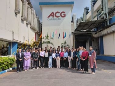 Industrial Visit to ACG Capsules & Custom Capsules