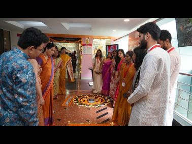 Satyanarayan Pooja & Poster - Rangoli Competition
