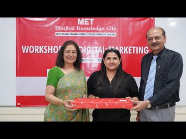 Digital Marketing Masterclass by MET Alumna