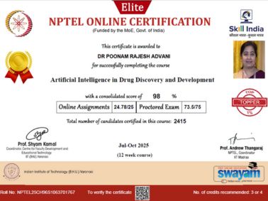 MET Faculty Excel in NPTEL Certification