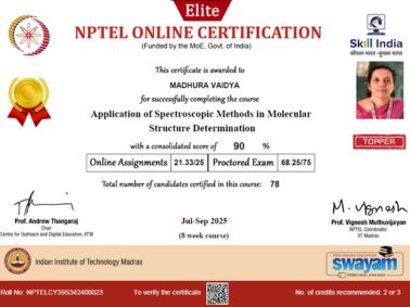 MET Faculty Excel in NPTEL Certification