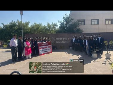 PGDM Student\'s Industrial Visit to Udaipur & Ahmedabad