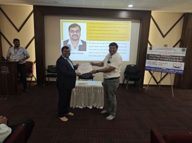 Faculty Achievement: Dr. Bandoo Chatale as Resource Person on AI