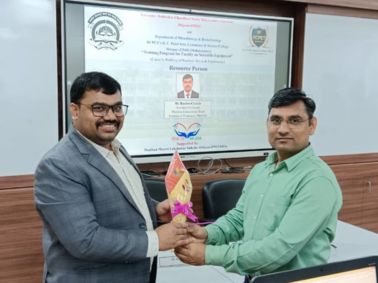 Faculty Achievement: Resource Person for AI in Research FDP