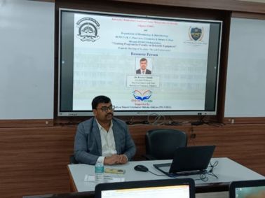 Faculty Achievement: Resource Person for AI in Research FDP