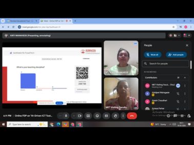 Online FDP on AI-Driven ICT Tools