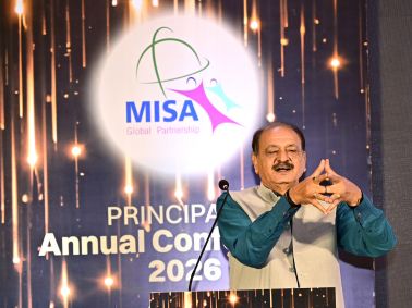 Addressing the International Schools’ Association