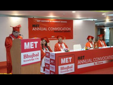 B.Pharm Convocation Ceremony 2026 at MET IOP