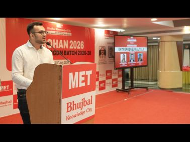 Aarohan 2026: Entrepreneurial Talk Inspires Future Founders