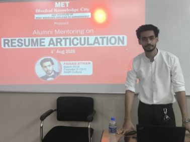Mentoring Session on Resume Articulation & Interview Preparation