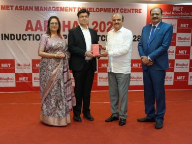 Mr. Dinesh Sharma Addresses PGPMBA Students