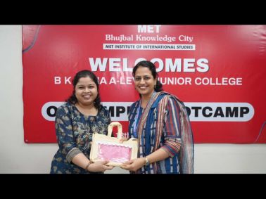 MET IIS Hosts B K Gadia School for Bootcamp