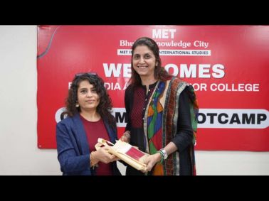 MET IIS Hosts B K Gadia School for Bootcamp