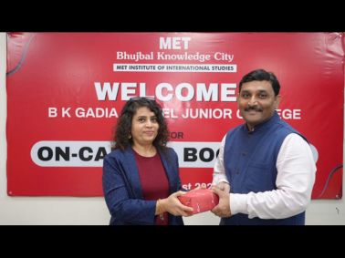 MET IIS Hosts B K Gadia School for Bootcamp