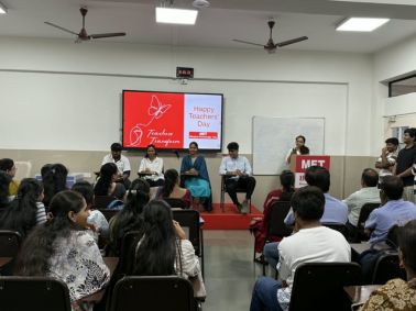Teacher\'s Day Celebration at MET Institute of Pharmacy (Diploma)