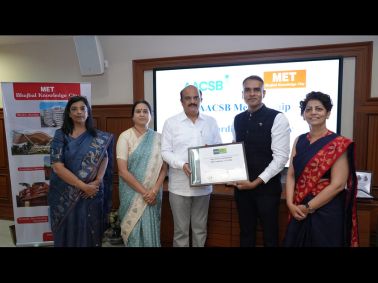 MET Institute of PGDM is now proudly an AACSB Member