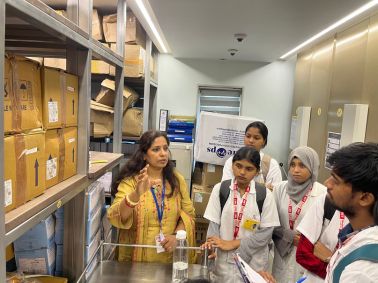 MET IOP Diploma Industrial Visit to P.D. Hinduja Hospital