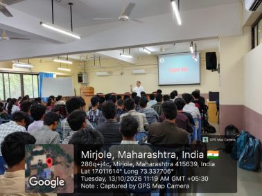 MET IIT Awareness Seminar at Finolex Engineering College, Ratnagiri