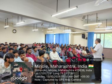 MET IIT Awareness Seminar at Finolex Engineering College, Ratnagiri