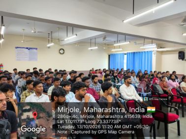 MET IIT Awareness Seminar at Finolex Engineering College, Ratnagiri