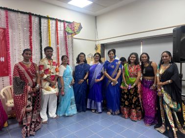 MET IOP celebrated Navratri Garba