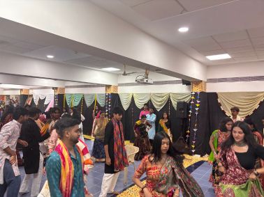 MET IOP celebrated Navratri Garba