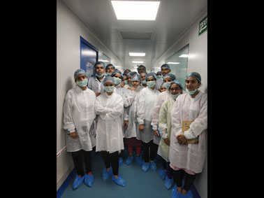 Indutrial Visit to Brucke Pharma