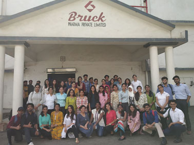 Indutrial Visit to Brucke Pharma