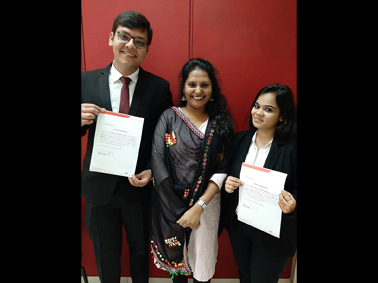 Research Paper publication of MMS students