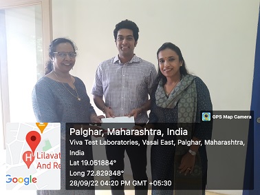  Industry Visit to Vivatest Research and Development Pvt. Ltd.