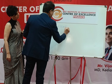 Inauguration of Centre of Excellence - Finance