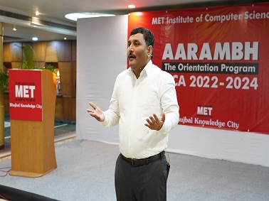  AARAMBH - An Induction program for MCA batch 2022 - 24