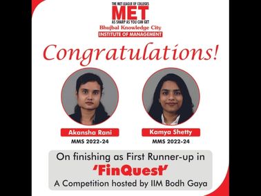 MMS Students wins PAN India Case study competition
