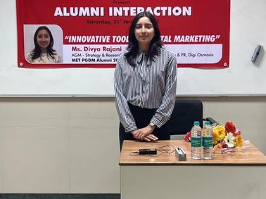 MET PGDM - Alumni Interaction - 21 January 2023