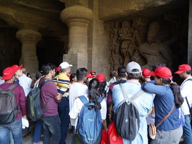New Cleaning Drive at Elephanta Caves