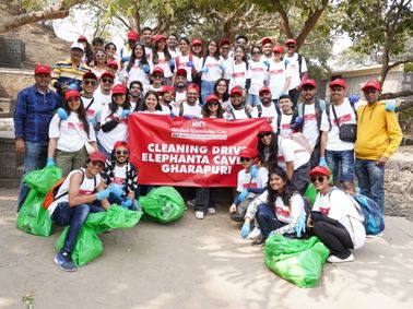 New Cleaning Drive at Elephanta Caves