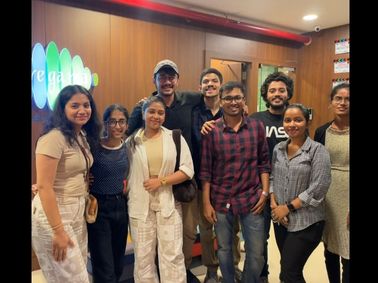 Media Students visits Saregama India