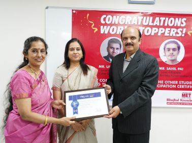 Felicitation Ceremony for World Toppers 