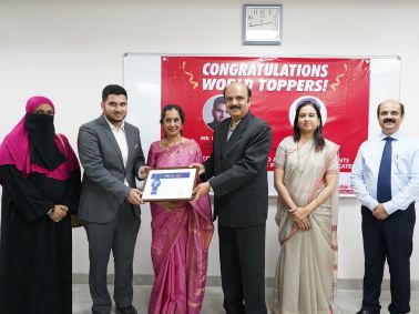 Felicitation Ceremony for World Toppers 