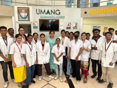 Industrial Visit at Umang Pharmatech ,Vasai