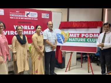 Unveiling MET PGDM Nature Club Logo new