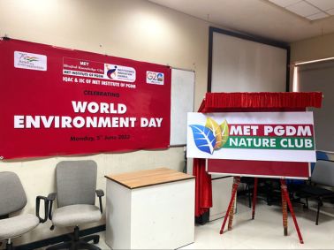 Unveiling MET PGDM Nature Club Logo new