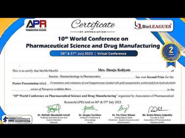 10th World Conference on Pharmaceutical Science and Drug Manufacturing