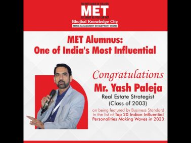 Yash Paleja: MET Alumnus in Top 20 Influential Indians 2023