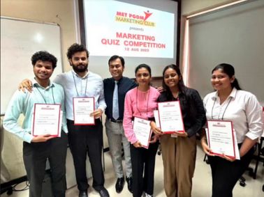 Marketing Mavericks: MET PGDM Quiz Competition 2023