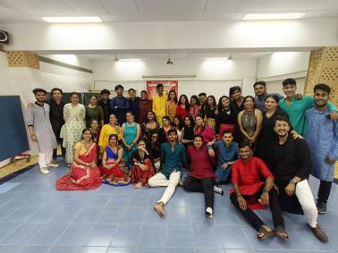 Navratri Festival Celebration 2023 by Media Students