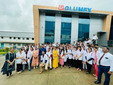 Industrial Visit at Glumex Pharmaceuticals Manufacturing Private Limited