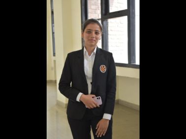 Ms. Sakshi Kansal tops the First semester