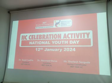 Celebration of National Youth Day