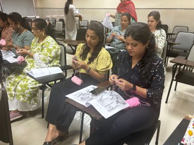 Crochet Crafting: Empowering MET on Women\'s Day